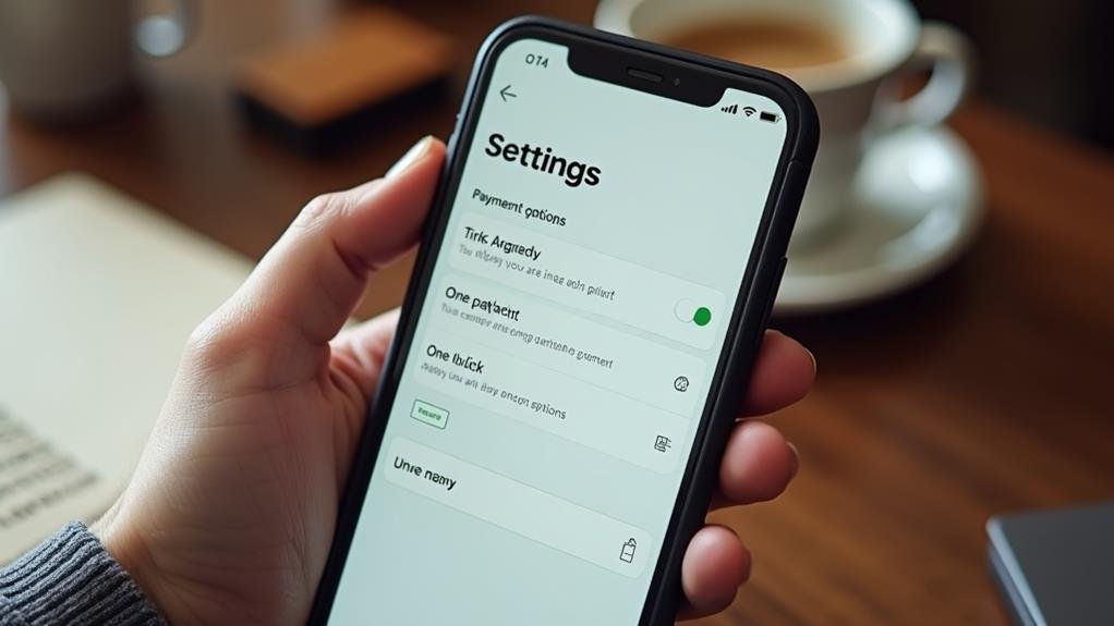 adjusting payment preferences efficiently